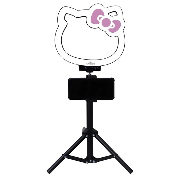 Supercute Hello Kitty 10” RGB Desktop Ring Light with Tripod - Picture 2 of 4